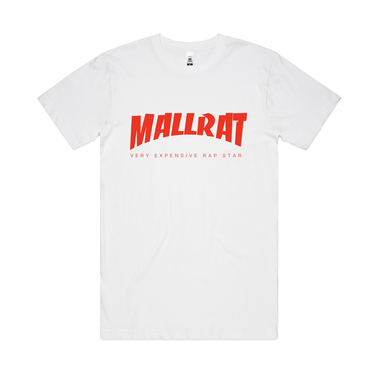 Mallrat / Original Thrasher "Rap Star" White T-Shirt