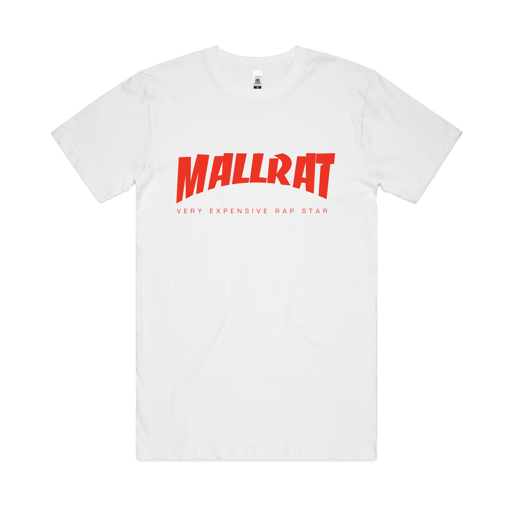 Mallrat / Original Thrasher "Rap Star" White T-Shirt
