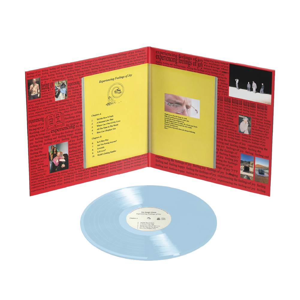 The Jungle Giants / Experiencing Feelings of Joy LP Opaque Blue Vinyl