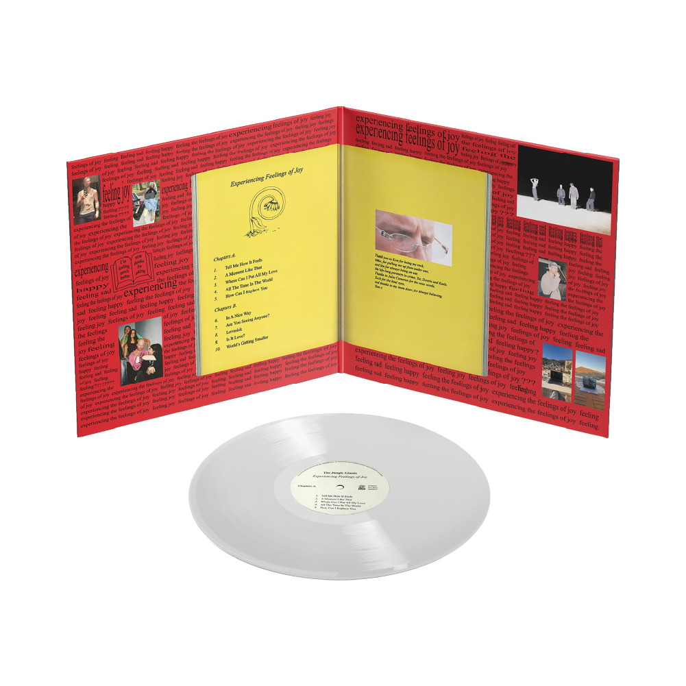 The Jungle Giants / Experiencing Feelings of Joy LP Clear Vinyl