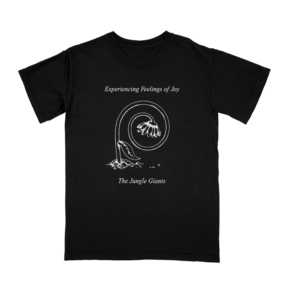 The Jungle Giants / Sad Flower Black T-Shirt