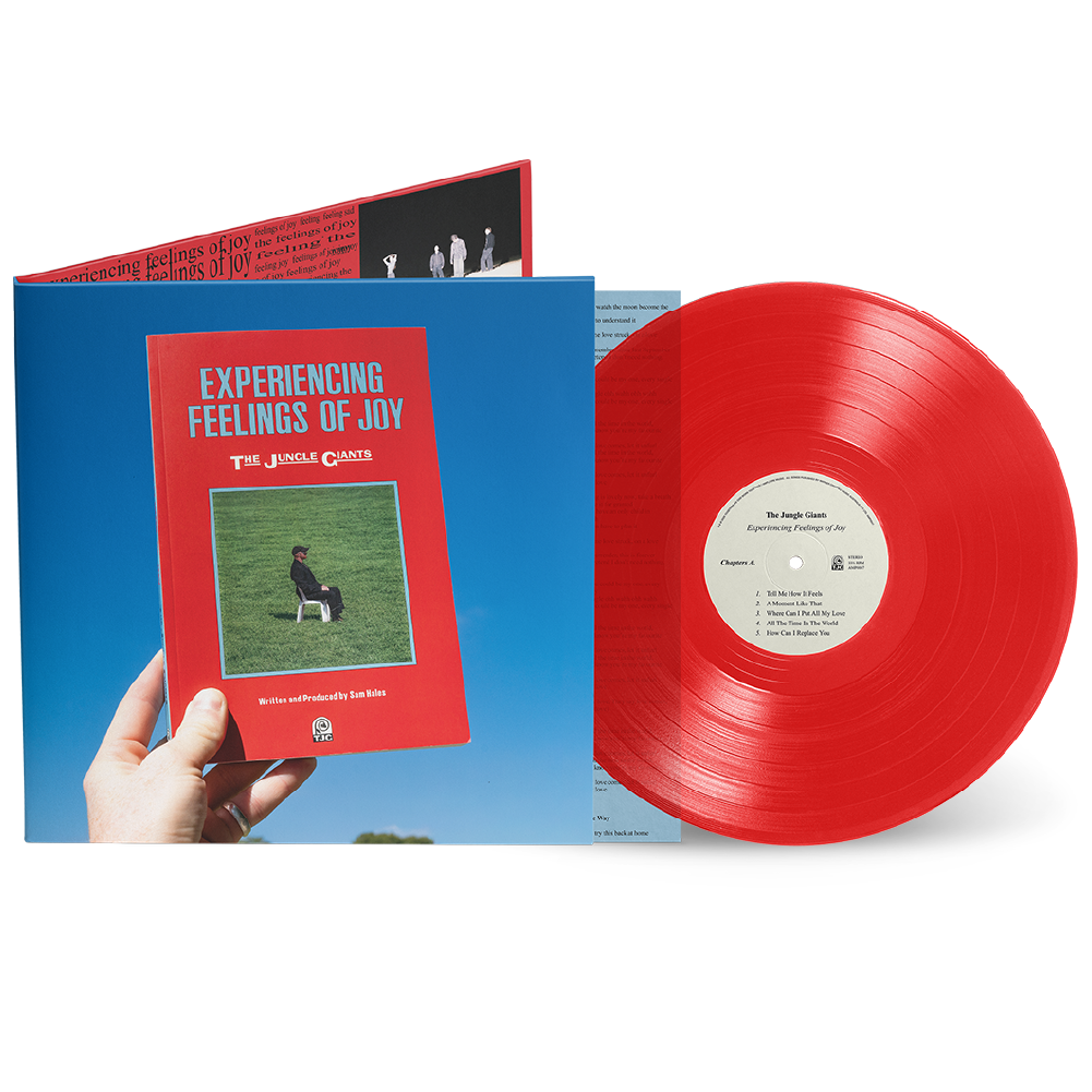 The Jungle Giants / Experiencing Feelings of Joy LP Transparent Red Vinyl