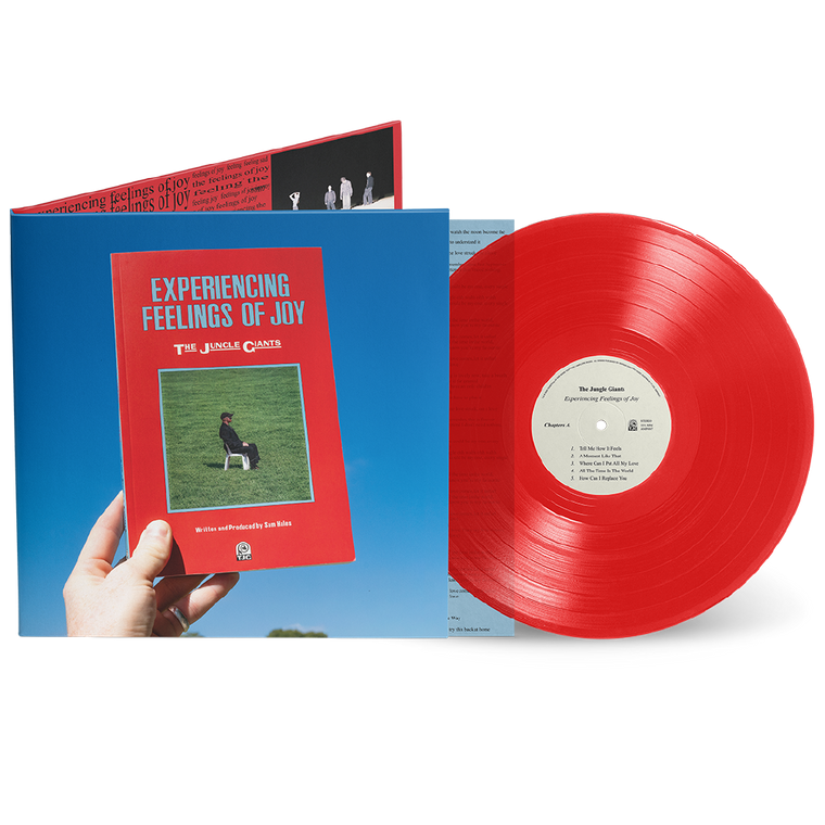 The Jungle Giants / Experiencing Feelings of Joy LP Transparent Red Vinyl ***PRE-ORDER***