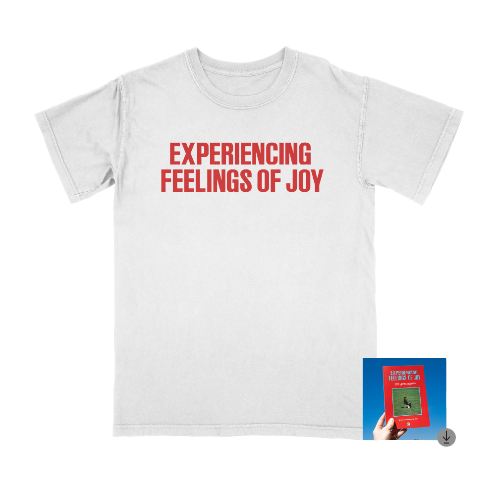 The Jungle Giants / Experiencing Feelings of Joy White T-Shirt & Digital Download