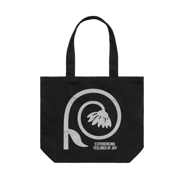 The Jungle Giants / Sad Flower Black Tote Bag