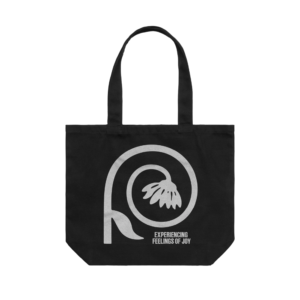 The Jungle Giants / Sad Flower Black Tote Bag