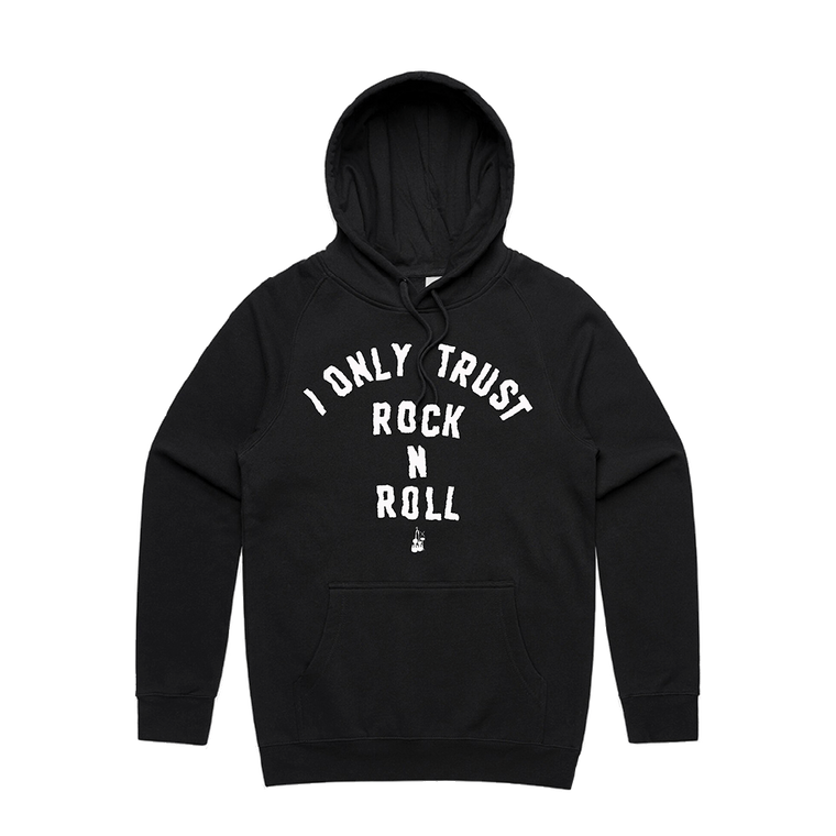 The Living End / I Only Trust Rock N Roll Black Hoodie