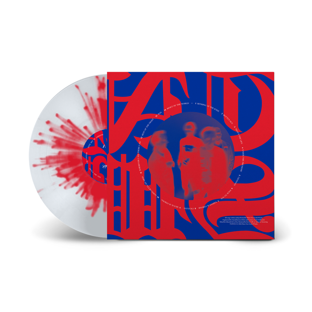 TNSW LP 'Inverted Cover' Clear and Red Splatter Vinyl