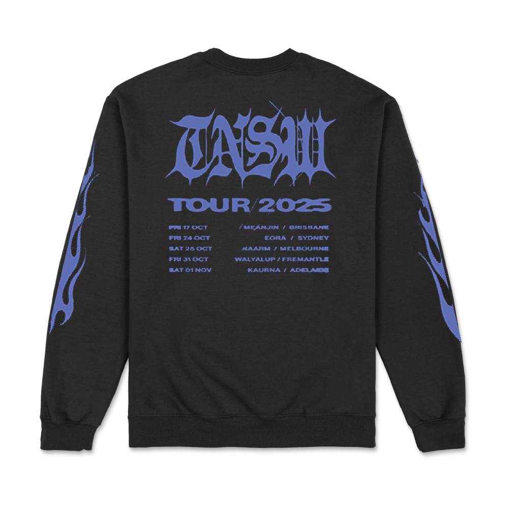 Flames Longsleeve (Black)