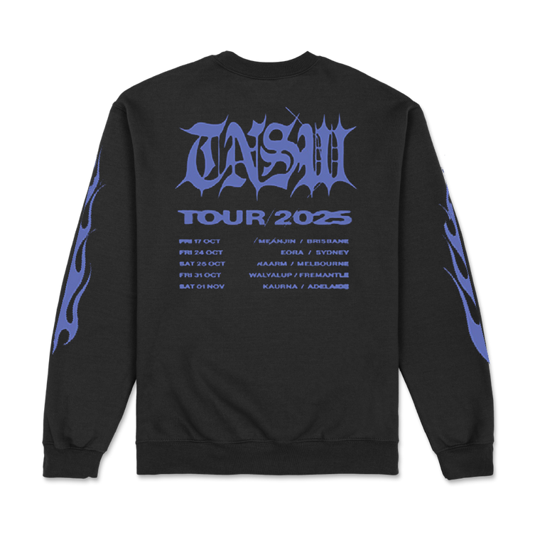 Flames Longsleeve (Black)