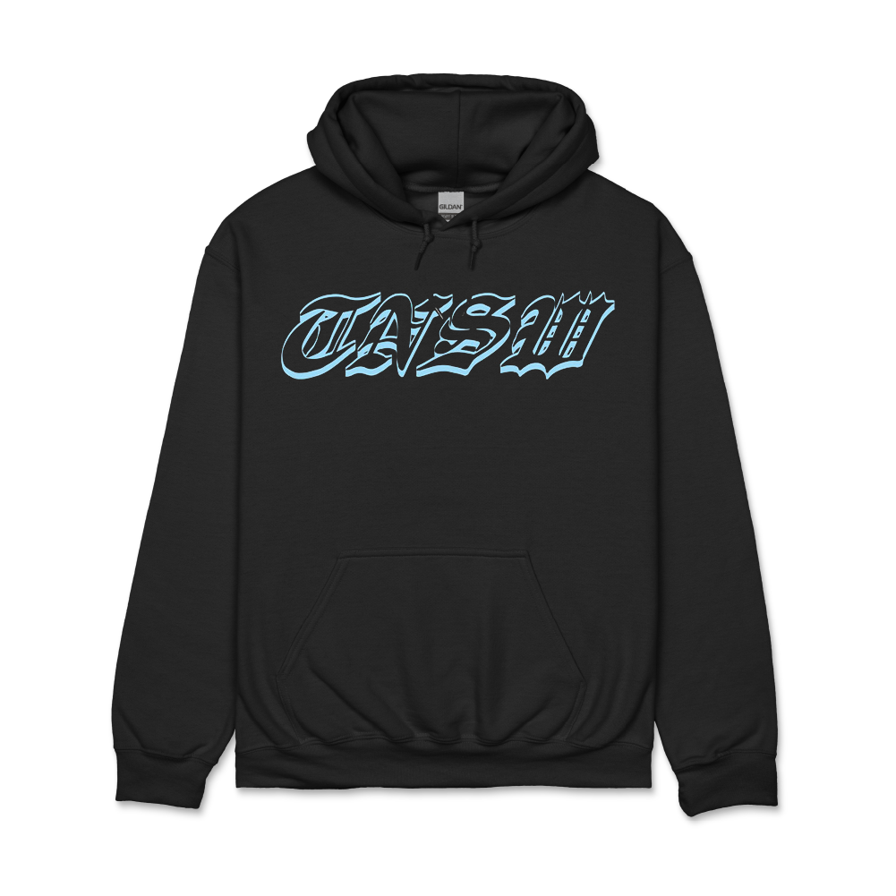 TNSW Hoodie (Black+Blue print)