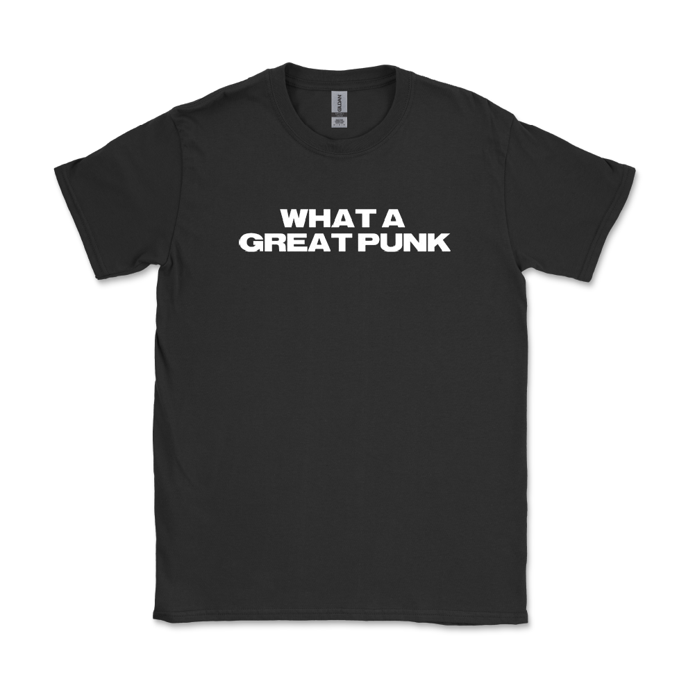 What A Great Punk Tee (Black)