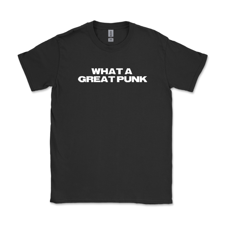 What A Great Punk Tee (Black)