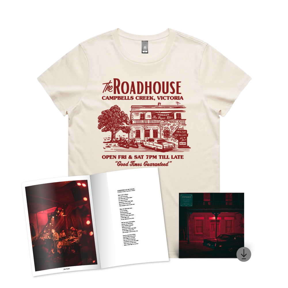 The Paper Kites / At The Roadhouse T-Shirt, Book & Digital Download