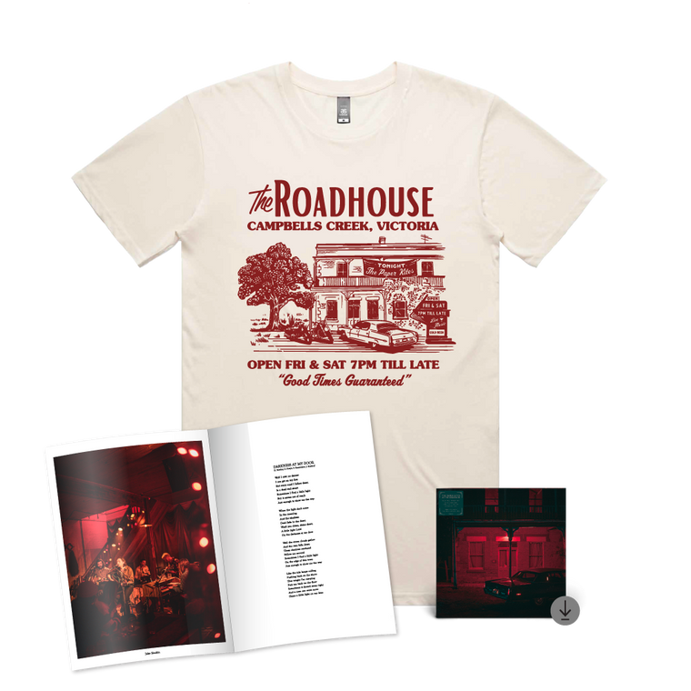 The Paper Kites / At The Roadhouse T-Shirt, Book & Digital Download