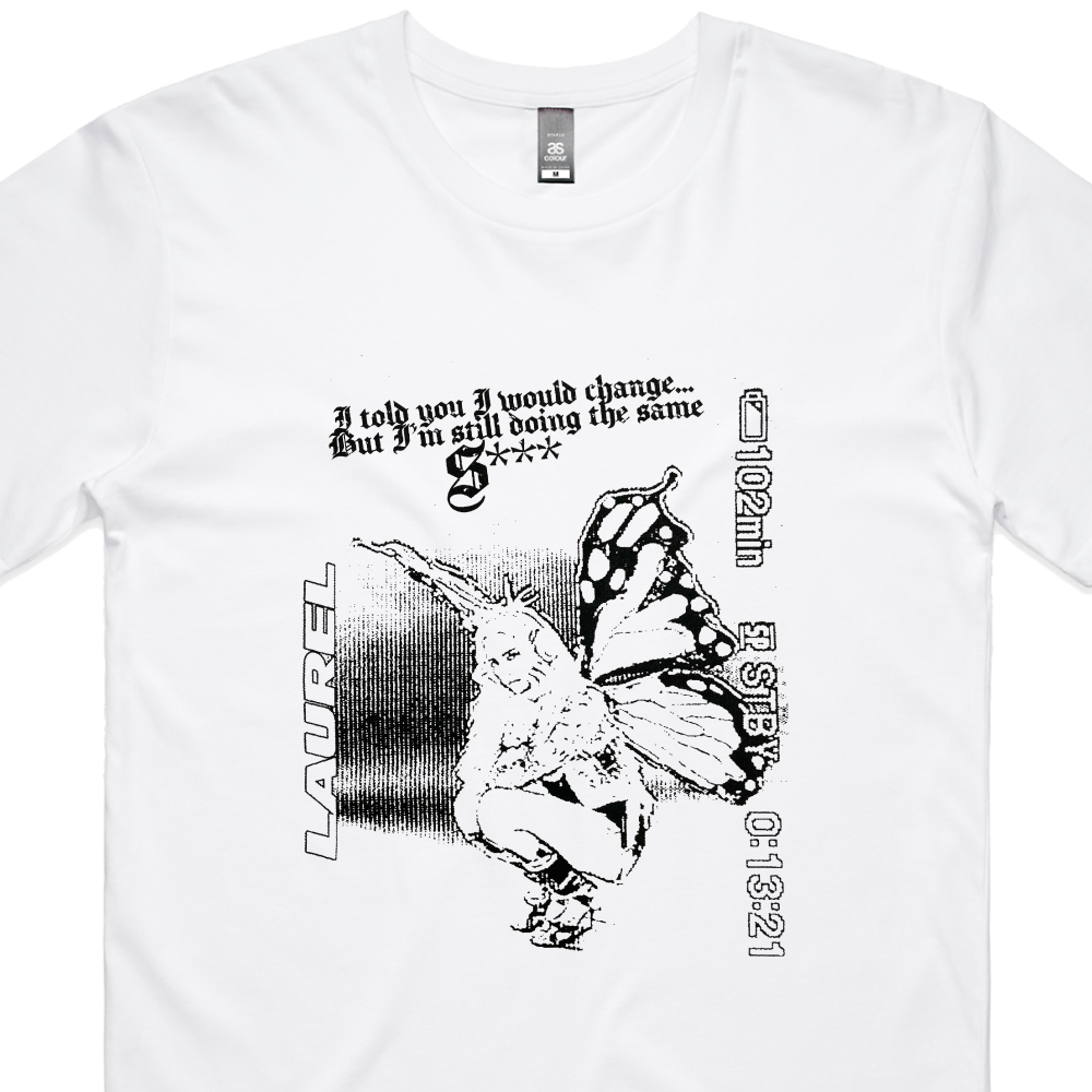 Laurel / White T-Shirt