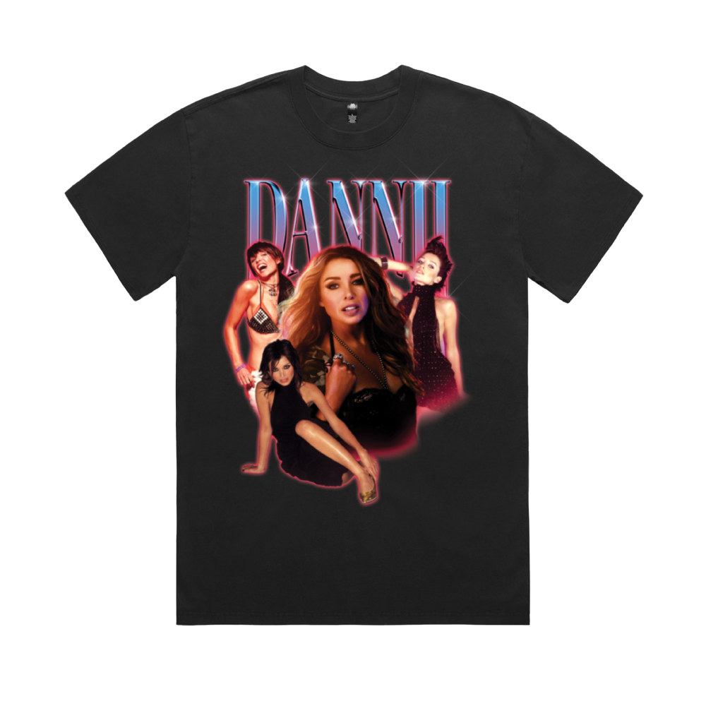 Dannii Minogue & Autone / Thinking ‘Bout Us 12" Vinyl & Dannii Vintage Black T-Shirt Bundle