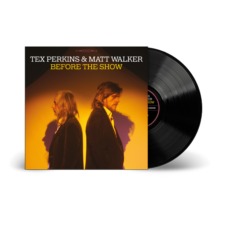 Tex Perkins and Matt Walker / Before The Show LP Black Vinyl