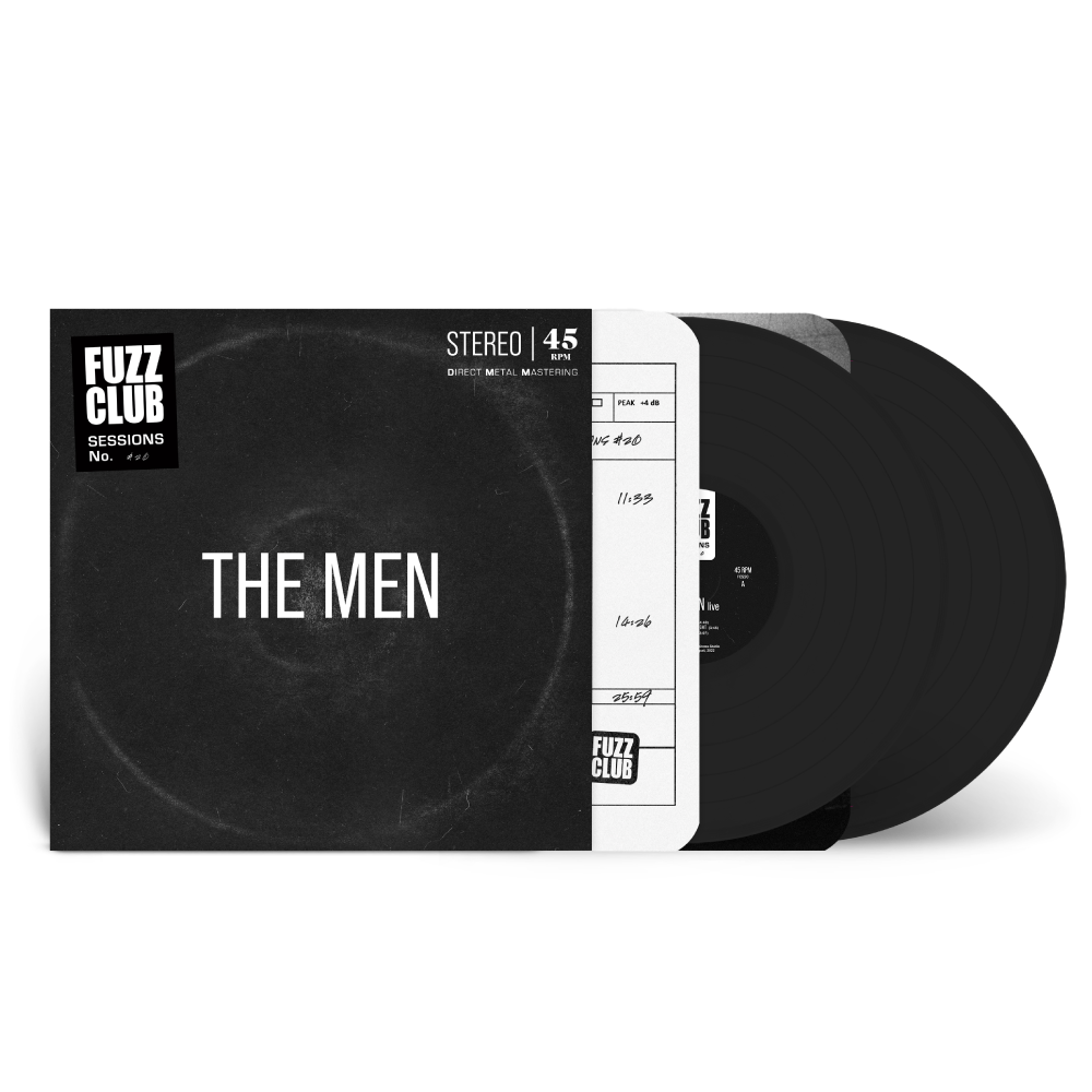 The Men / Fuzz Club Session 180g 2LP Black Vinyl