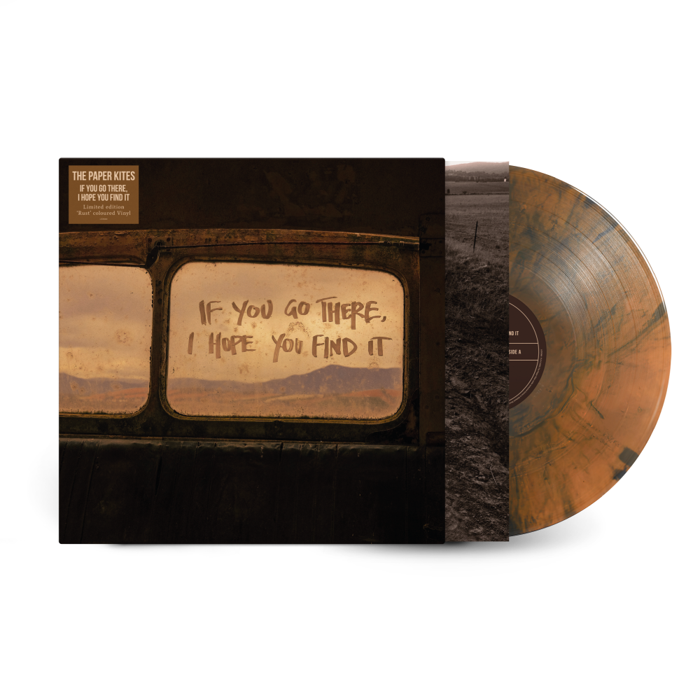 The Paper Kites / If You Go There, I Hope You Find It LP Rust Vinyl ***PRE-ORDER***
