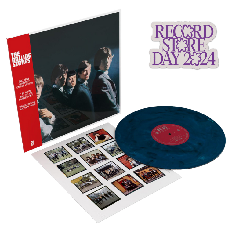 The Rolling Stones / The Rolling Stones LP Black & Blue Swirl Vinyl RSD 2024
