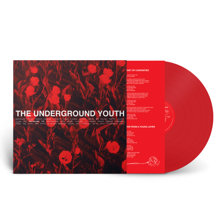 The Underground Youth / The Falling 180g LP Transparent Red Vinyl