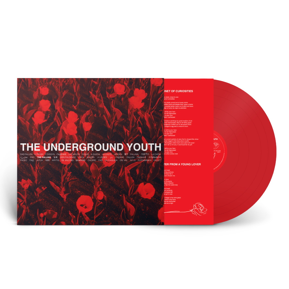 The Underground Youth / The Falling 180g LP Transparent Red Vinyl