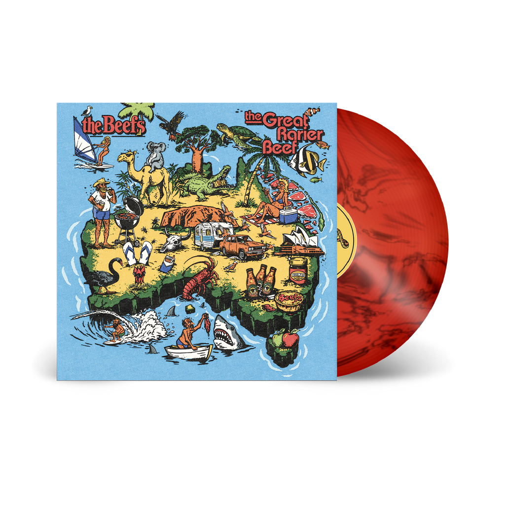 The Beefs / The Great Rarier Beef LP Beefy Red Vinyl ***PREORDER***