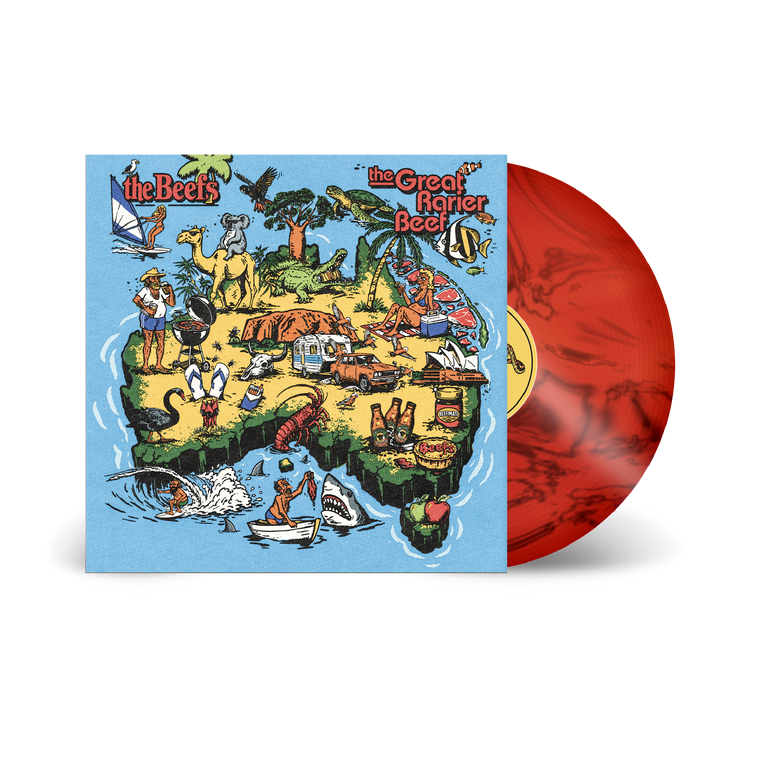 The Beefs / The Great Rarier Beef LP Beefy Red Vinyl ***PREORDER***