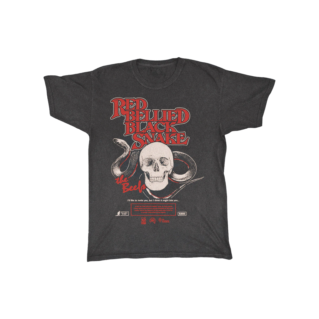 The Beefs / Red Bellied Black Snake Charcoal Kids T-Shirt
