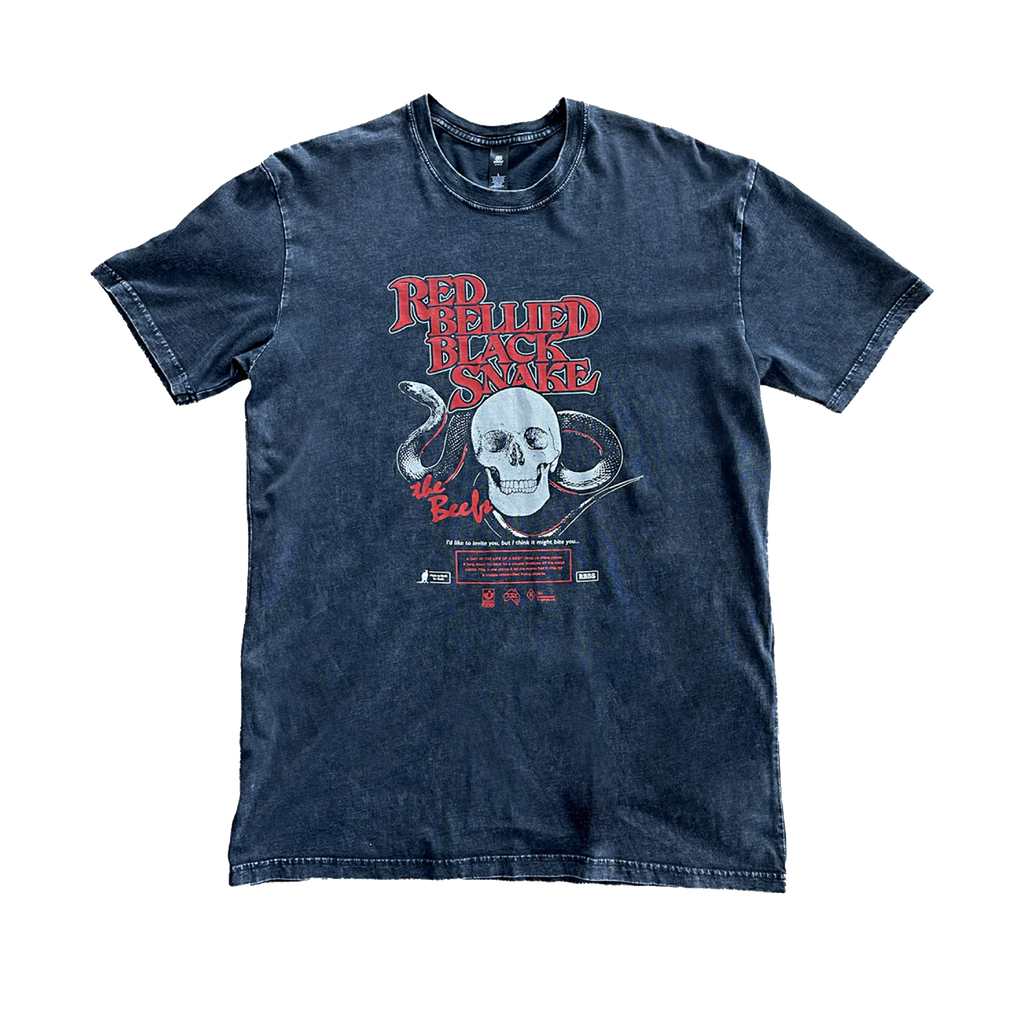 The Beefs / Red Bellied Black Snake Stonewash T-Shirt