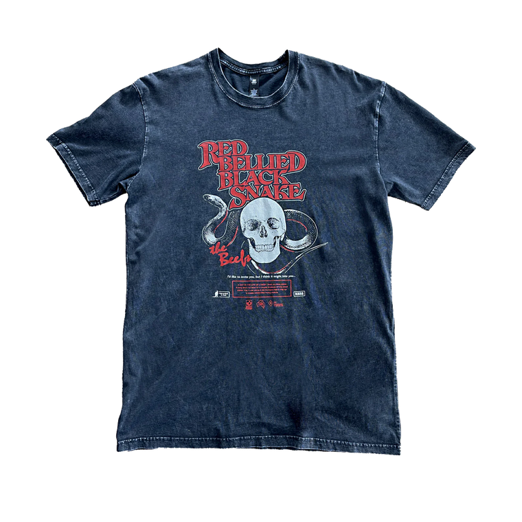 The Beefs / Red Bellied Black Snake Stonewash T-Shirt