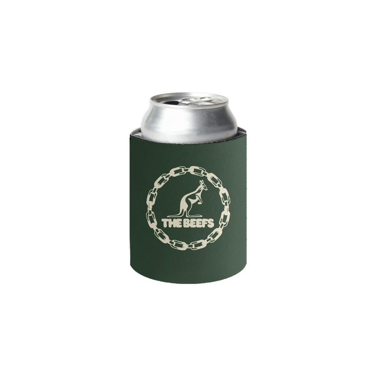 The Beefs / Shins Up, Tins Up Stubby Holder