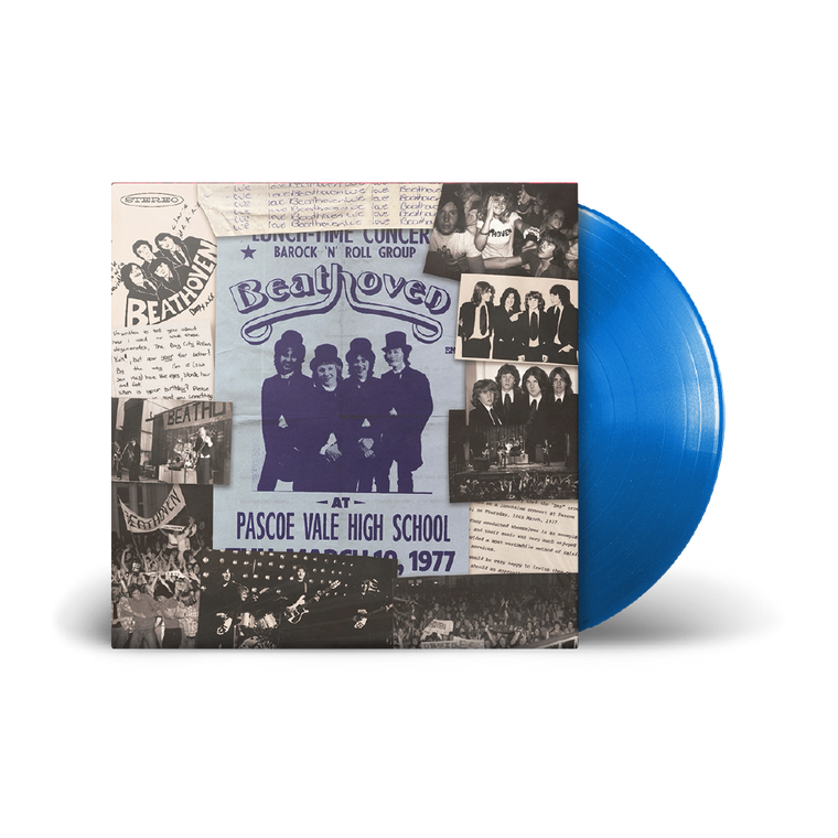 Beathoven / At Pascoe Vale High School 1977 LP Blue Vinyl
