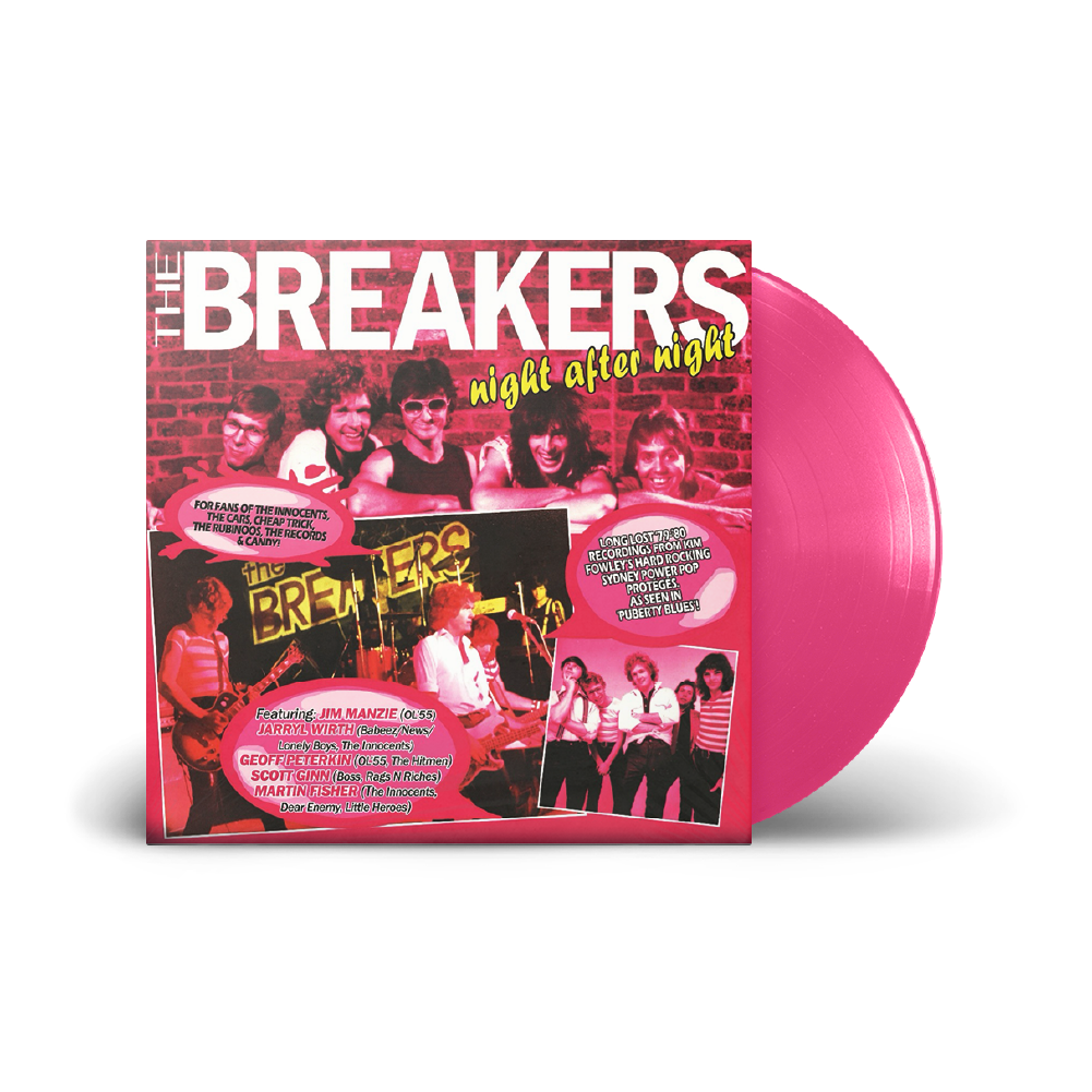 The Breakers / Night After Night LP Pink Vinyl ***PRE-ORDER***