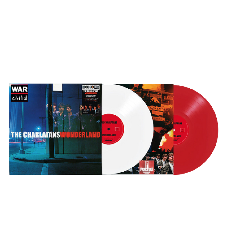 The Charlatans / Wonderland 2xLP White & Red Vinyl RSD 2025 Exclusive