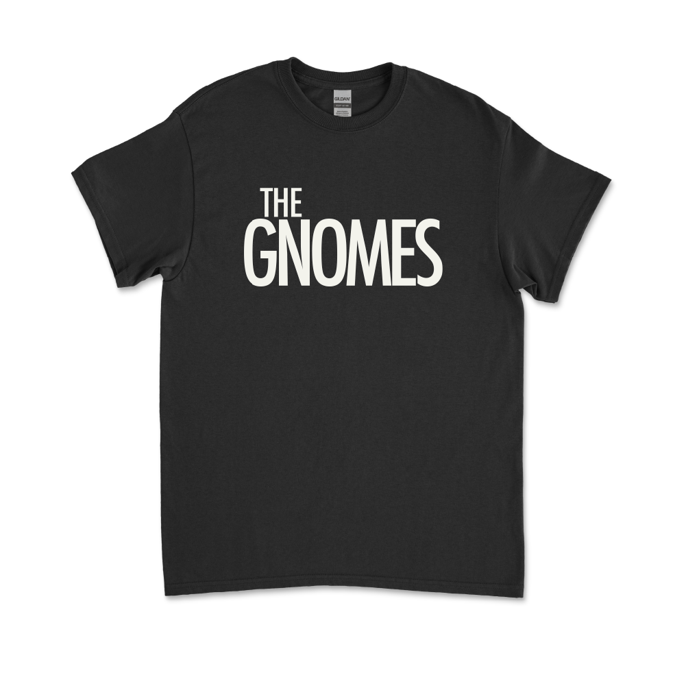 The Gnomes / Logo Black Tee ***PRE-ORDER***