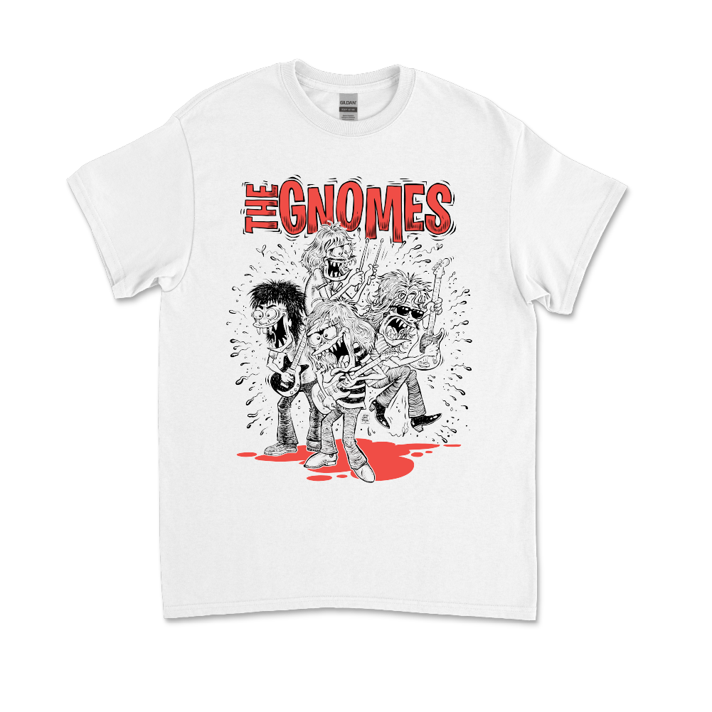 The Gnomes / Monster White Tee ***PRE-ORDER***
