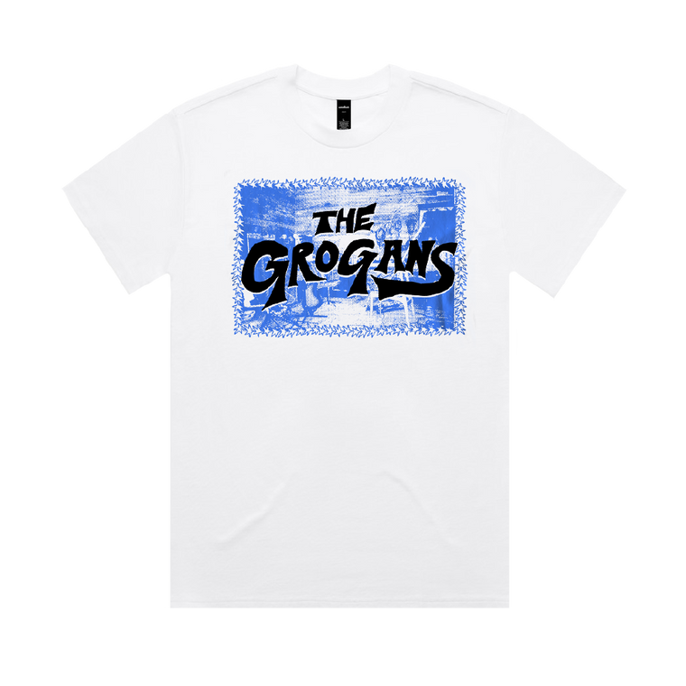 The Grogans / White Stagger T-Shirt