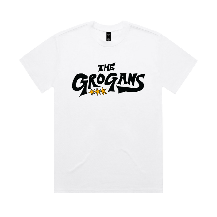 The Grogans / Star White T-Shirt