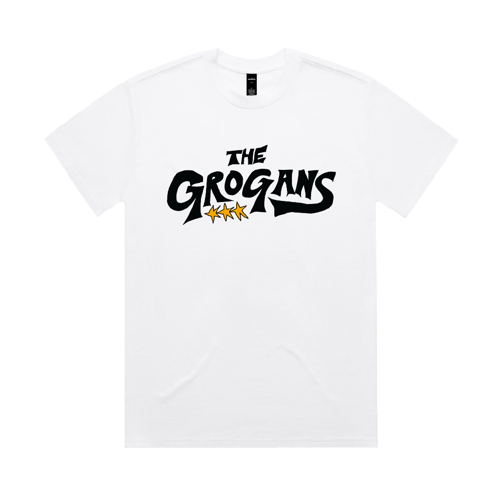 The Grogans / Star White T-Shirt