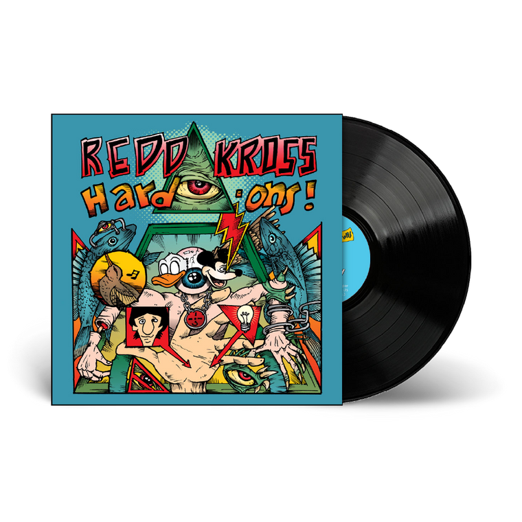 Redd Kross and Hard-Ons / Redd Kross/Hard-Ons LP Black Vinyl