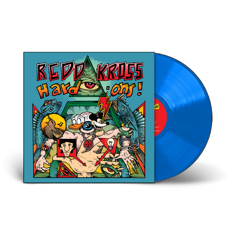 Redd Kross and Hard-Ons / Redd Kross/Hard-Ons LP Translucent Blue Vinyl