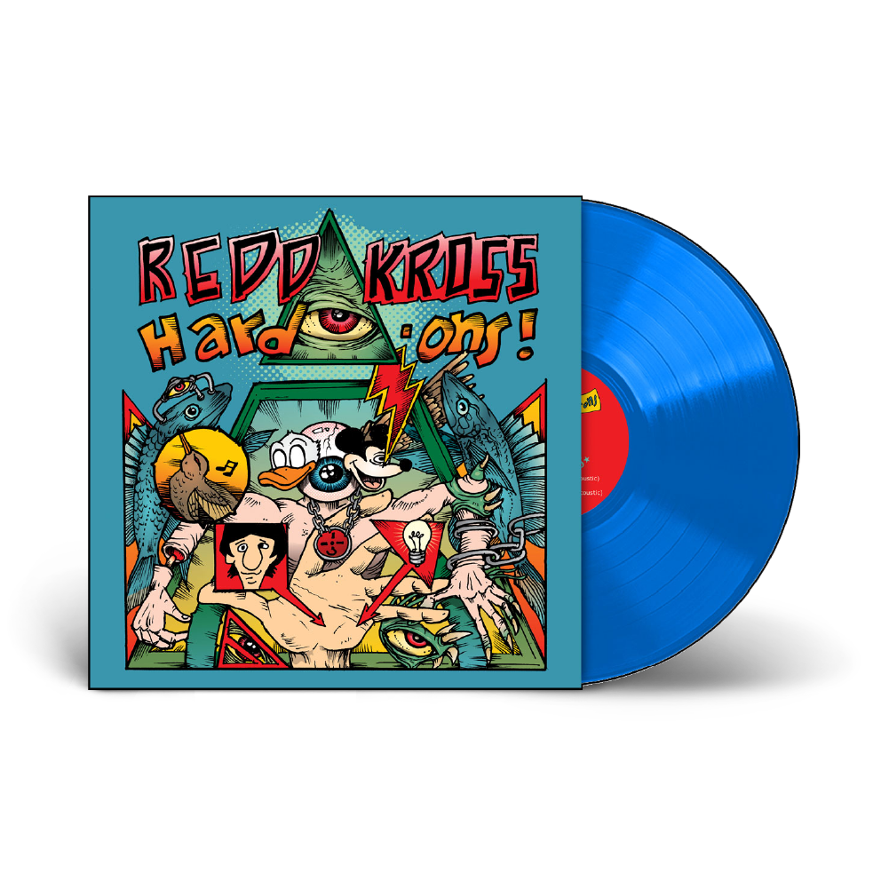Redd Kross and Hard-Ons / Redd Kross/Hard-Ons LP Translucent Blue Vinyl