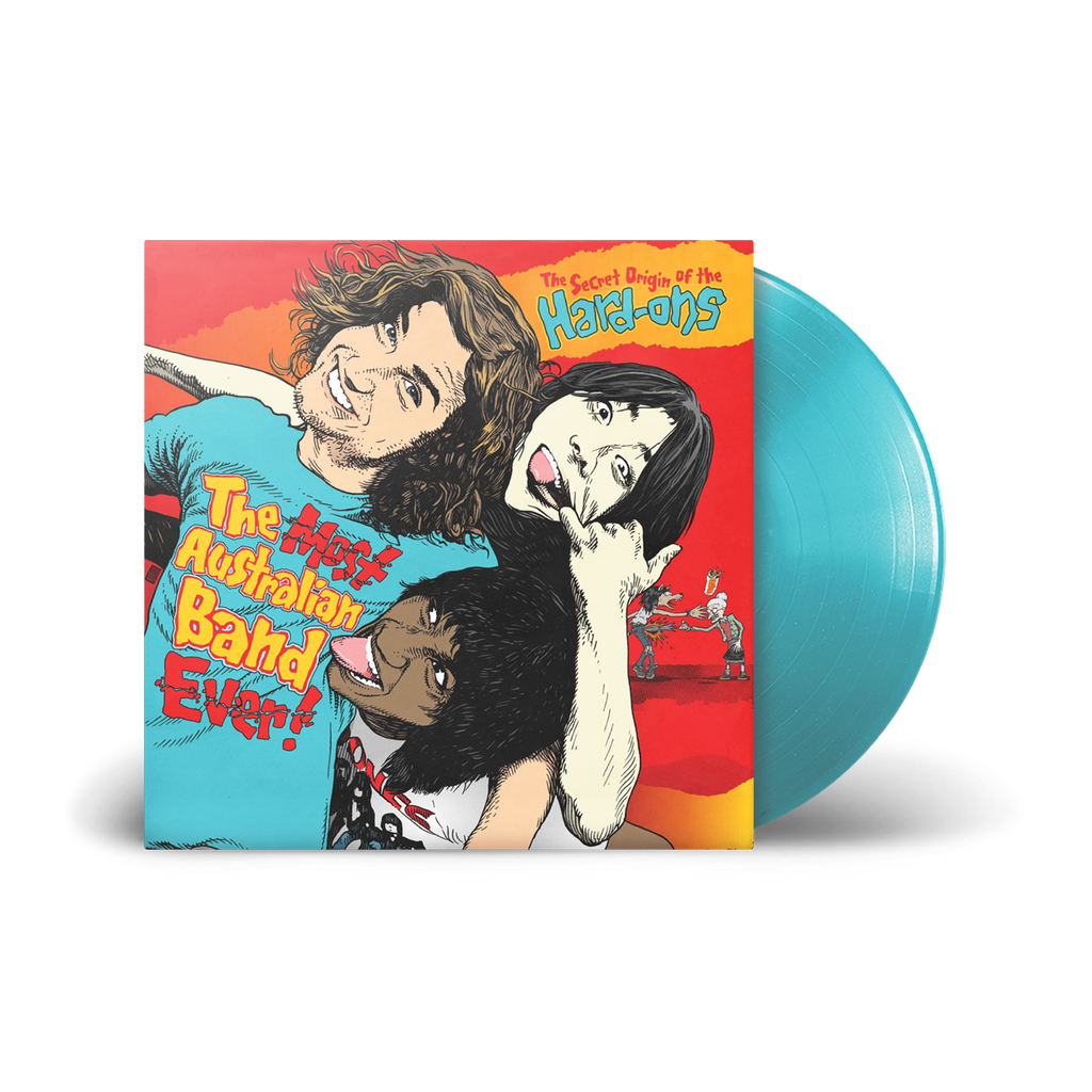 Hard-Ons / The Most Australian Band Ever! LP Pale Blue Vinyl