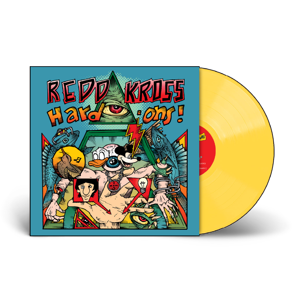 Redd Kross and Hard-Ons / Redd Kross/Hard-Ons LP Opaque Yellow Vinyl