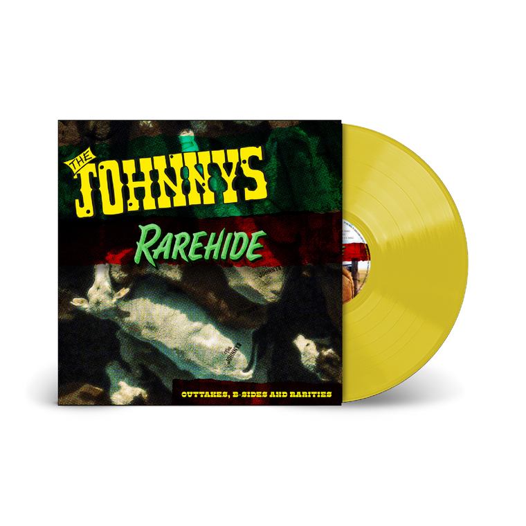 The Johnnys / Rarehide - Outtakes, B-Sides and Rarities LP Translucent Yellow Vinyl ***PRE-ORDER***