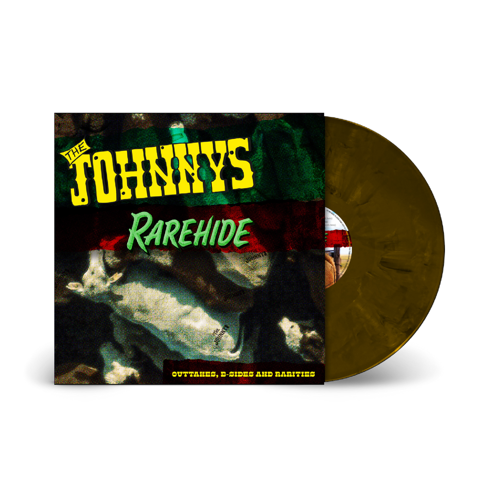 The Johnnys / Rarehide - Outtakes, B-Sides and Rarities LP Cowpat Brown Vinyl ***PRE-ORDER***