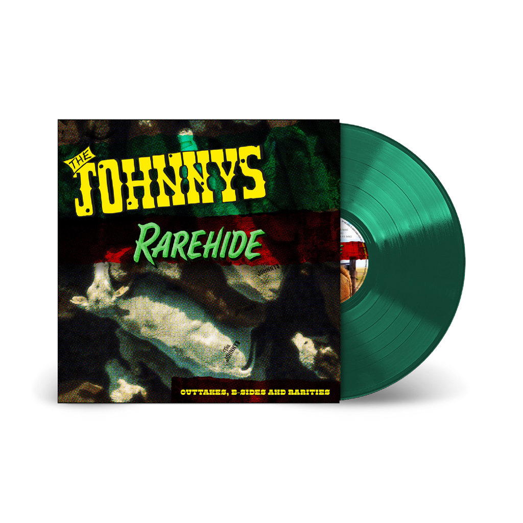 The Johnnys / Rarehide - Outtakes, B-Sides and Rarities LP Translucent Green Vinyl ***PRE-ORDER***