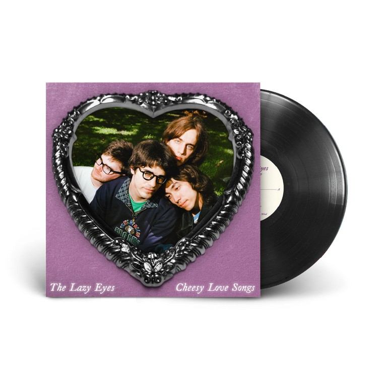 The Lazy Eyes / Cheesy Love Songs LP Black Vinyl